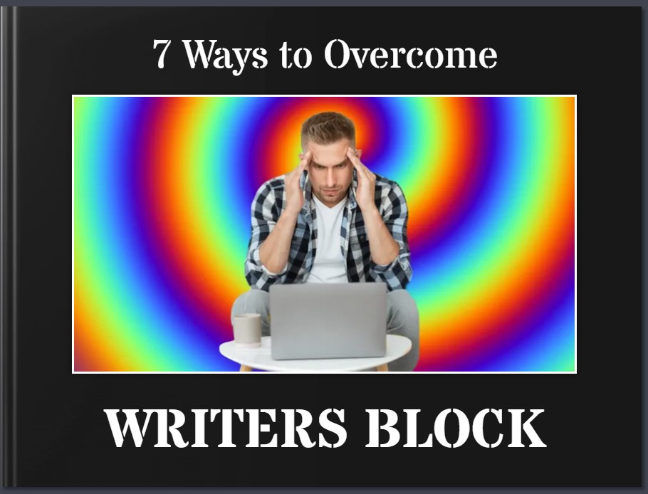Seven Ways to Overcome Writers Block Book Cocer